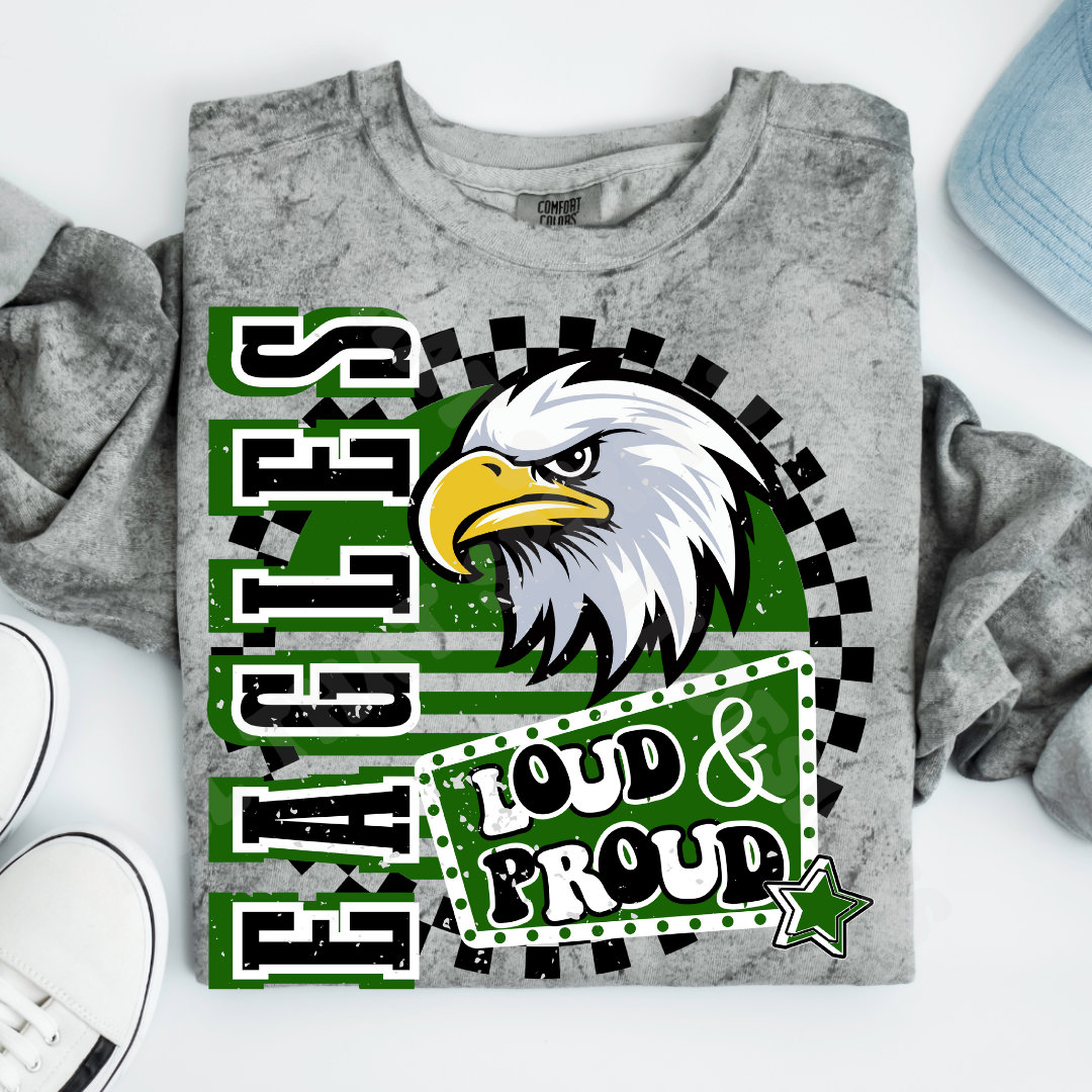 Loud and Proud Green Eagles